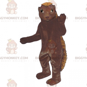 BIGGYMONKEY™ Rodent Mascot Costume with Long Crest –